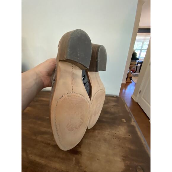 Vince Camuto‎ Peera Suede Cutout Ankle Bootie Women’s Size 6.5 Western Boho Gray - Picture 5 of 6